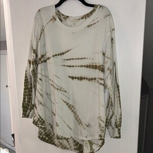 Jane and Delancey Cream Oversized Tunic Top